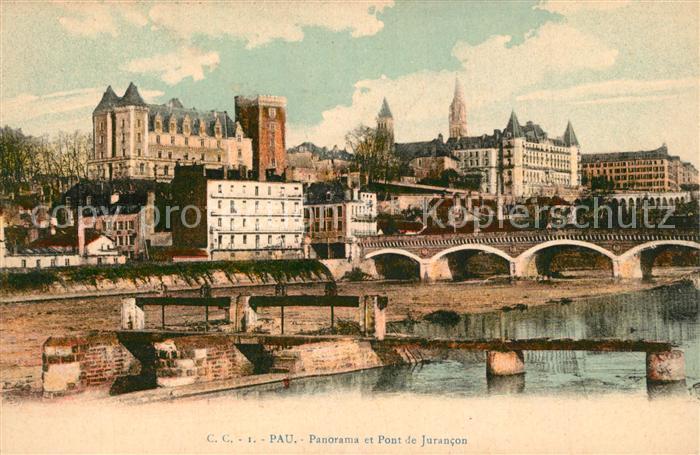 Pau 64 Panorama et Pont de Jurancon
