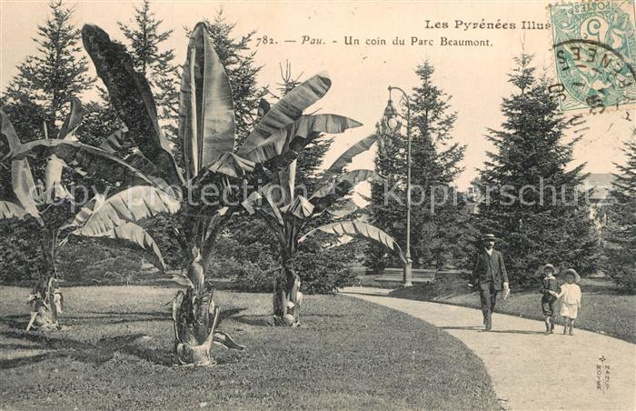 Pau 64 Un coin du Parc Beaumont