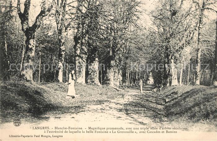 Langres Blanche Fontaine Promenade