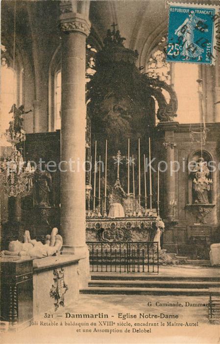 Dammartin-en-Goele Eglise Notre Dame intérieur