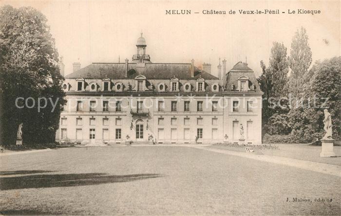 Melun Seine et Marne Chateau de Vaux le Pénil le Kiosque