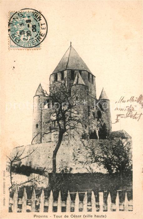 Provins Tour de César ville haute