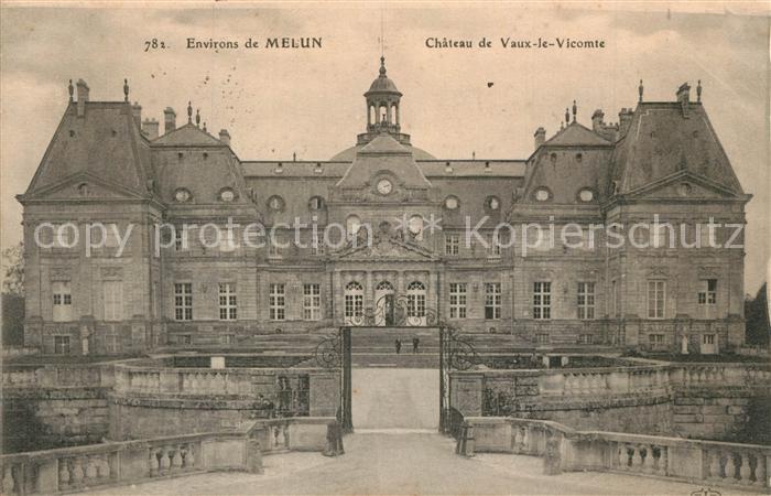 Melun Seine et Marne Chateau de Vaux le Vicomte