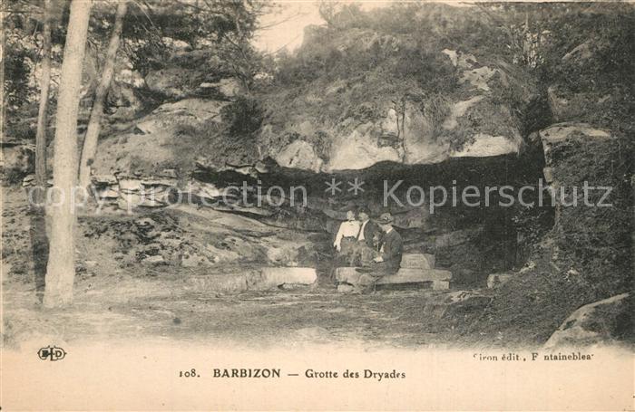 Barbizon Grotte des Dryades