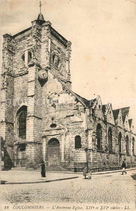 Coulommiers Ancienne Eglise XIVe et XVIe siècles