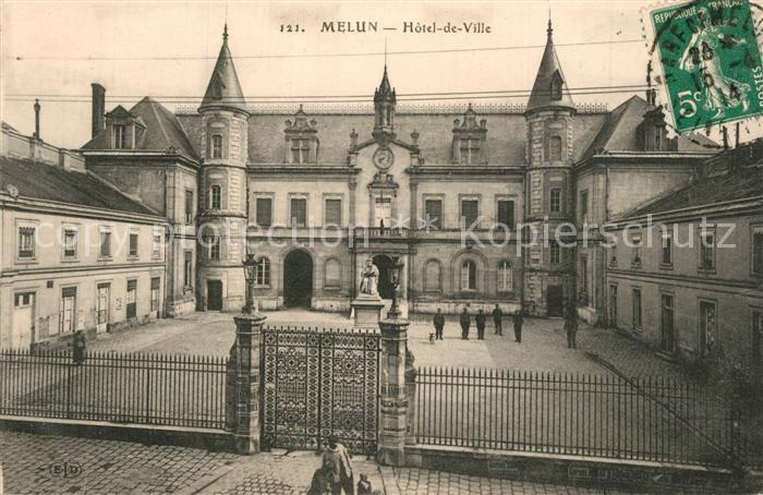 Melun Seine et Marne Hôtel de Ville Rathaus