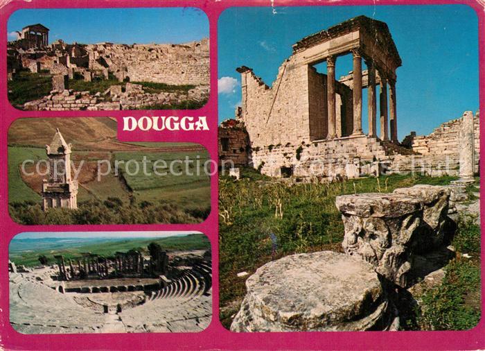 Dougga Ruinen Antike Staetten