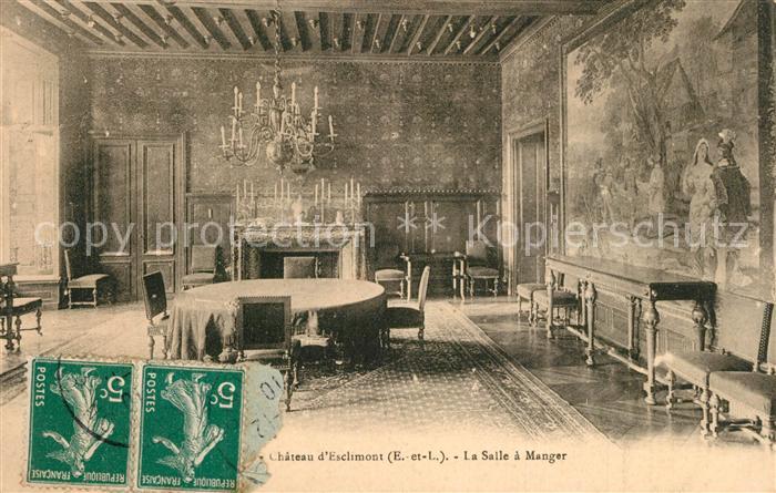 Saint-Symphorien-le-Chateau Chateau d`Esclimont Salle a Manger