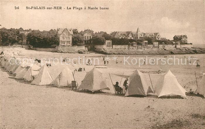 Saint-Palais-sur-Mer Plage a Marc?e basse