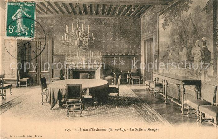 Saint-Symphorien-le-Chateau Chateau d`Esclimont Salle a Manger