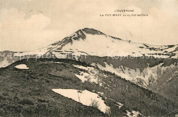 Le Puy-Mary (Montagne) col de C?re
