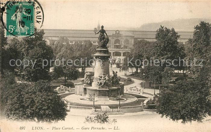 Lyon France Place Carnot