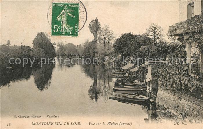 Montoire-sur-le-Loir Vue sur la Rivi?re