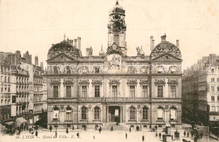 Lyon France Hotel de Ville