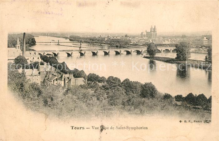 Tours Indre-et-Loire Vue prise de Saint Symphorien