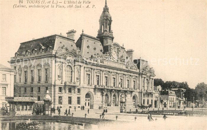 Tours Indre-et-Loire Hotel de Ville