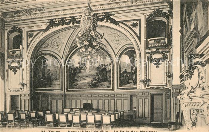 Tours Indre-et-Loire Hotel de Ville Salle