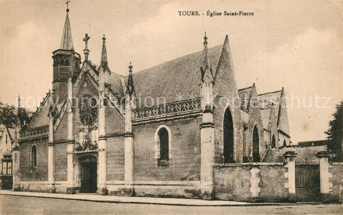 Tours Indre-et-Loire Eglise Saint Pierre