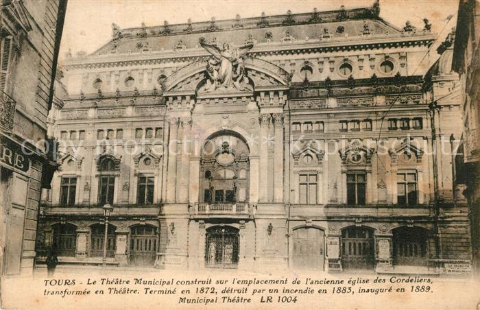 Tours Indre-et-Loire Theatre Municipal