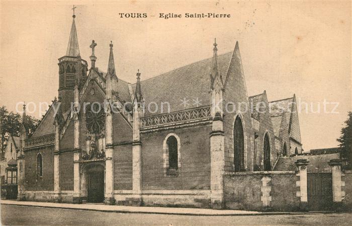 Tours Indre-et-Loire Eglise Saint Pierre