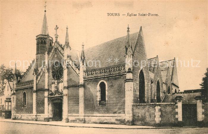 Tours Indre-et-Loire Eglise Saint Pierre