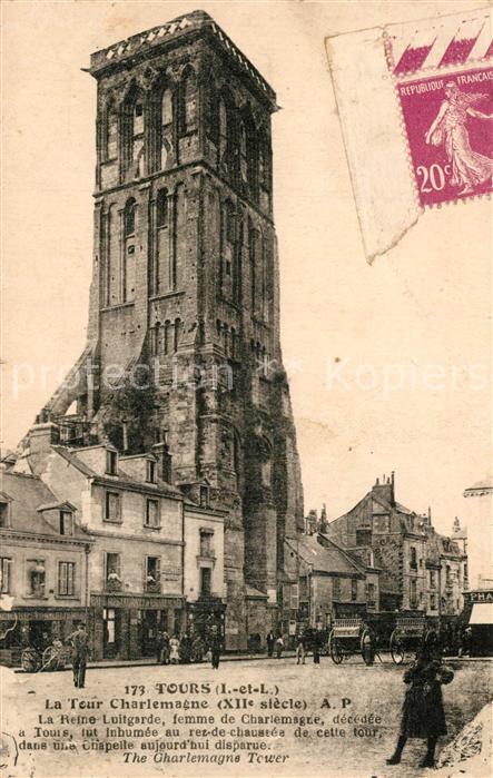 Tours Indre-et-Loire Tour Charlemagne