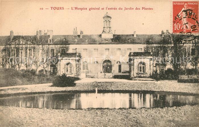 Tours Indre-et-Loire Hospice et Jardin