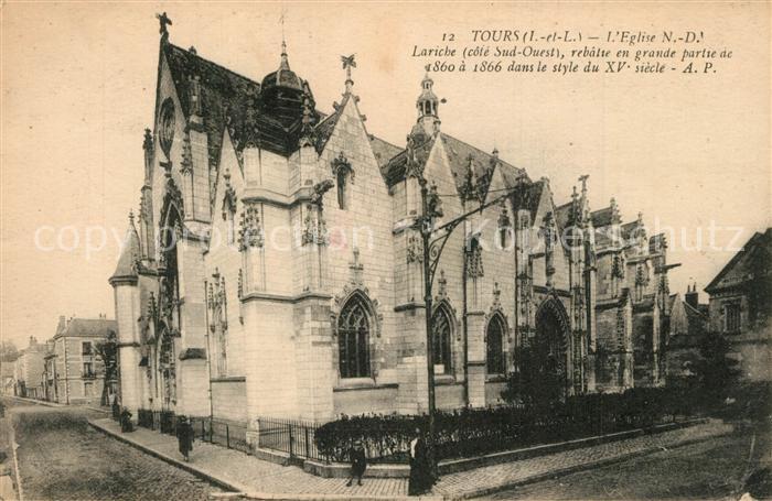 Tours Indre-et-Loire Eglise
