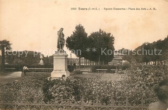 Tours Indre-et-Loire Square Descartes Place des Arts