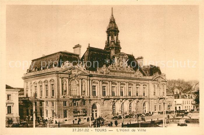Tours Indre-et-Loire Hotel de Ville