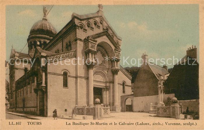Tours Indre-et-Loire Basilique St. Martin et le Calvaire