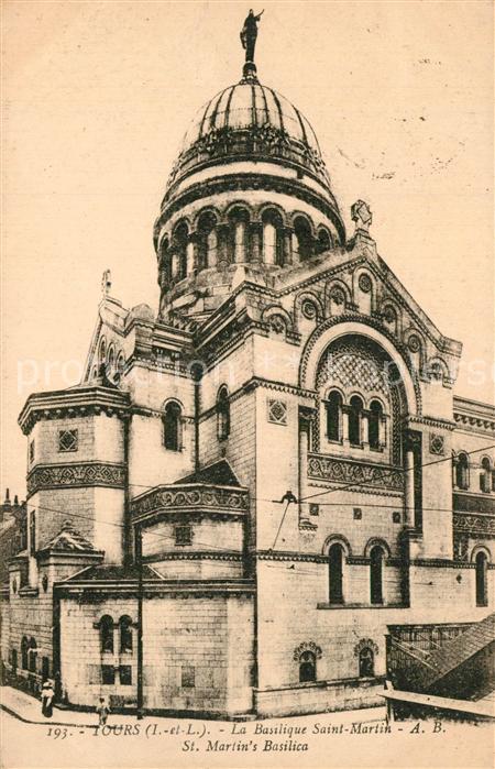 Tours Indre-et-Loire Basilique St. Martin