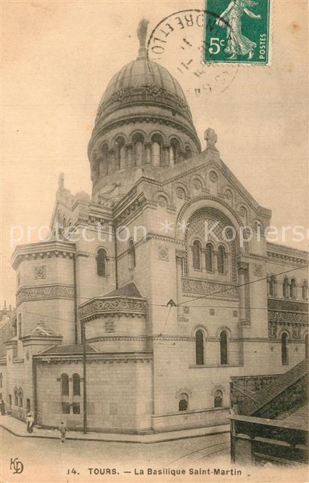 Tours Indre-et-Loire Basilique Saint Martin