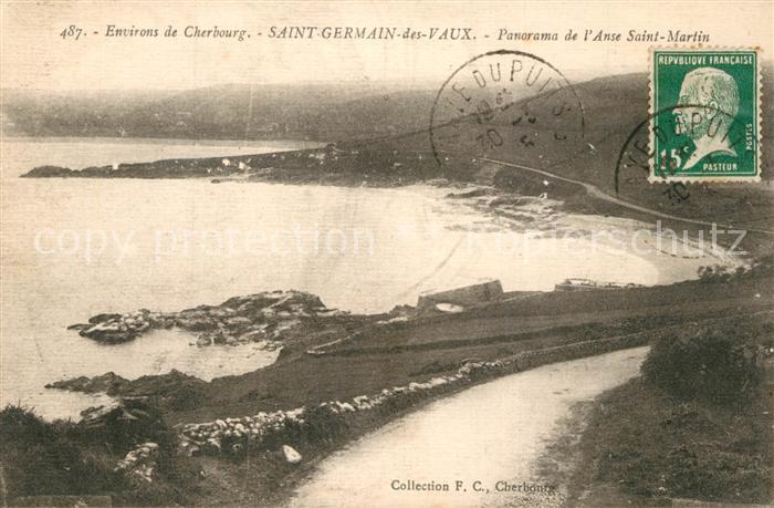 Saint-Germain-des-Vaux Panorama de L Anse Saint Martin