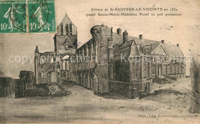 Saint-Sauveur-le-Vicomte Saint Marie Madeleine