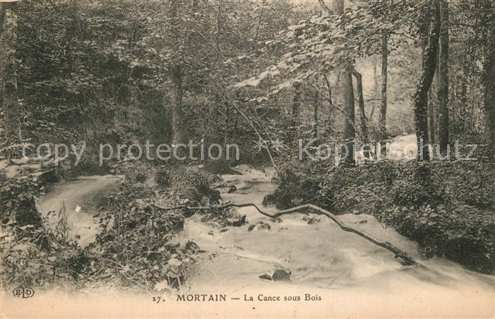 Mortain La Cance sour Bois