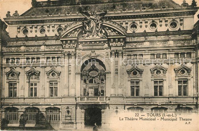 Tours Indre-et-Loire Theatre Municipal