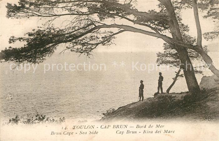 Toulon Var Cap Brun Bord de Mer