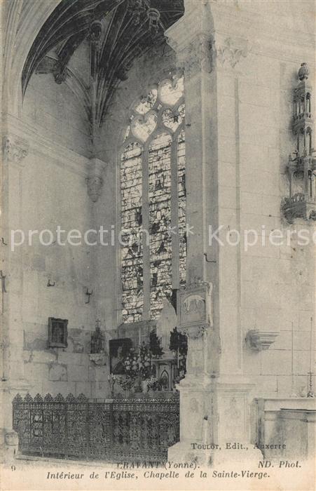 Cravant Loiret Eglise Chapelle de la Sainte Vierge