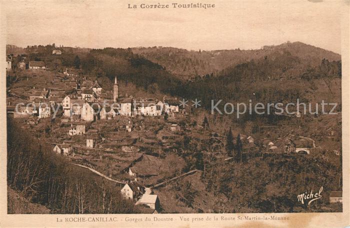 La Roche-Canillac Gorges du Doustre