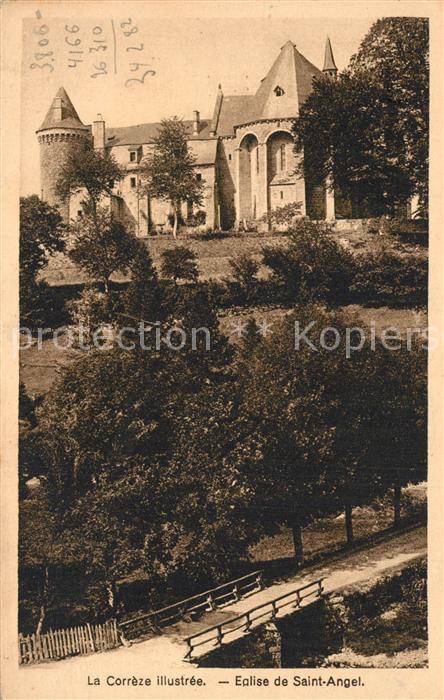 Saint-Angel Correze Eglise