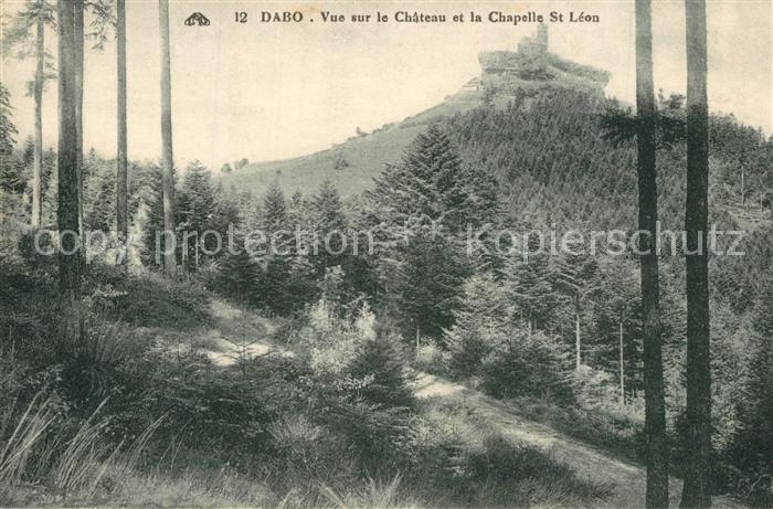 Dabo Moselle Chateau et la Chapelle St. Leon