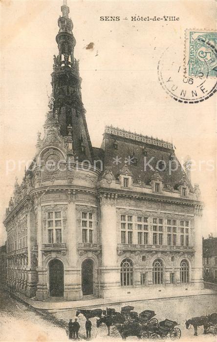 Sens 89 Hotel de Ville