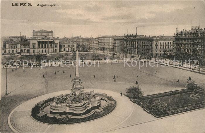 LEIPZIG Sachsen Augustusplatz