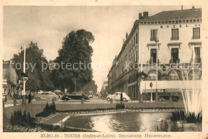 Tours Indre-et-Loire Boulevard Heurteloup