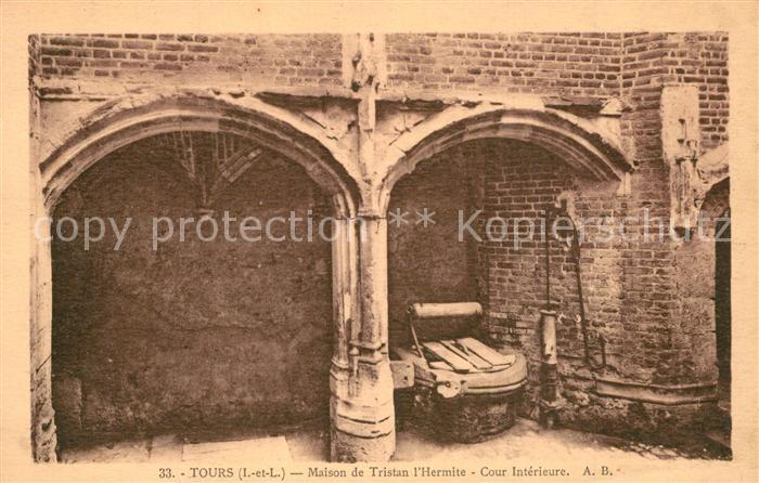 Tours Indre-et-Loire Maison de Tristan