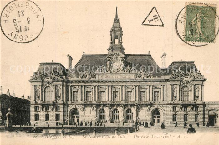 Tours Indre-et-Loire Hotel de Ville