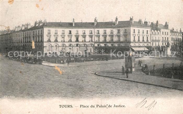 Tours Indre-et-Loire Place du Palais de Justice