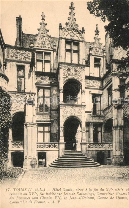 Tours Indre-et-Loire Hotel Gouin