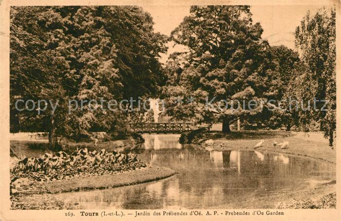 Tours Indre-et-Loire Jardin des Pr?bendes